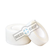 Load image into Gallery viewer, Medigrip Plastic Adhesive Tape 1.25 cm X 9.1 m (Pack of 24 Rolls) Perforated Transparent Hypoallergenic