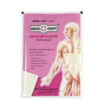 Load image into Gallery viewer, Medigrip Pain Relief Capsicum Plaster (Pack of 10)