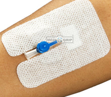 Load image into Gallery viewer, Medigrip Non-woven I.V. Cannula Fixator Dressing (50 pieces) Hypoallergenic, With Pad
