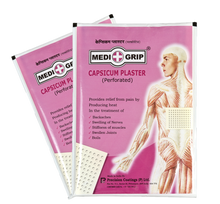 Load image into Gallery viewer, Medigrip Pain Relief Capsicum Plaster (Pack of 20)
